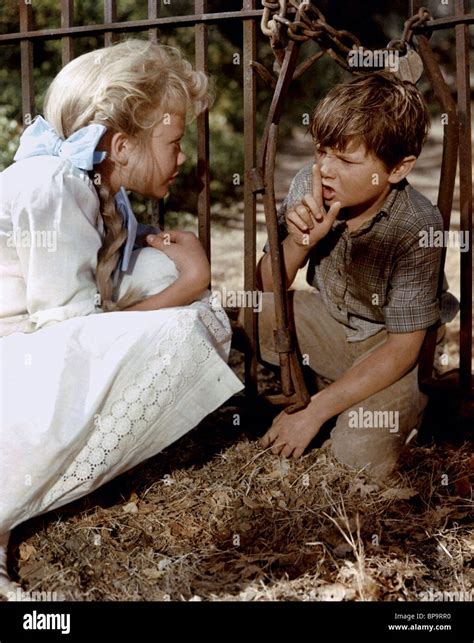 Hayley Mills & Kevin Corcoran Pollyanna (1960 Stock Photo, Royalty Free ...