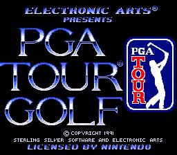 PGA Tour Golf Screenshots for SNES - MobyGames