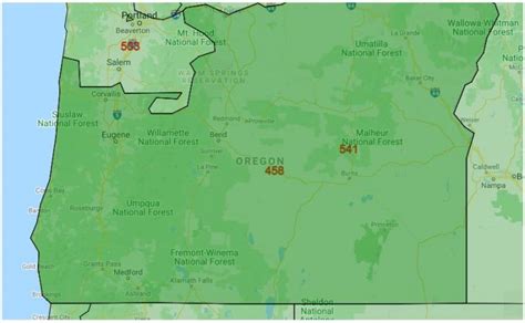 Oregon Area Codes Information With History - That Oregon Life