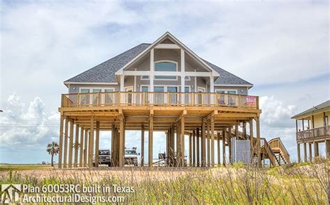 Plan 60053RC: Low Country or Beach Home Plan | Coastal house plans, Beach house floor plans ...