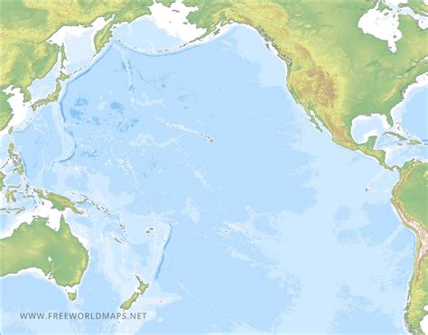 presupuesto comodidad Restricción pacific ocean map Significado ...