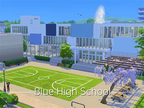 The Sims Resource - Blue High School