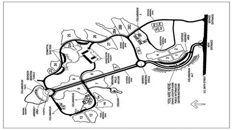 Map of TAHOMA NATIONAL CEMETERY | National cemetery, Cemetery, Map