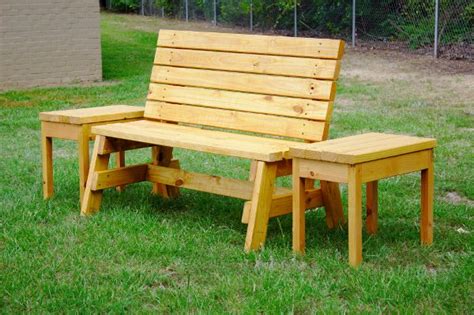 How To Build A Comfortable 2×4 Bench And Side Table | Jays Custom Creations