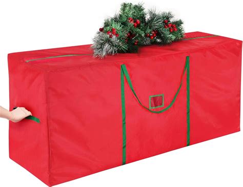 Amazon.com: Large Christmas Tree Storage Bag - Heavy Duty 600D Oxford Fits Up To 9Ft ...