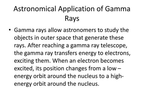 PPT - Gamma Rays PowerPoint Presentation, free download - ID:2569244