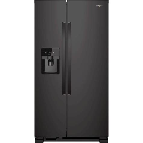 Customer Reviews: Whirlpool 24.6 Cu. Ft. Side-by-Side Refrigerator with Water and Ice Dispenser ...