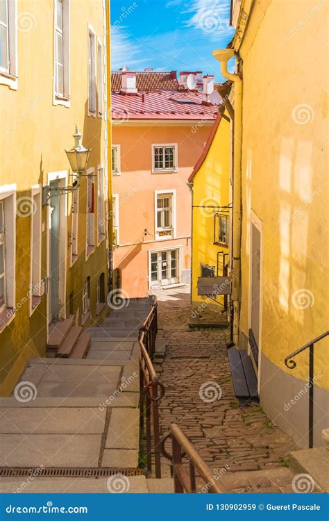 Tallinn in Estonia, houses stock image. Image of baltic - 130902959