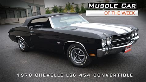 Muscle Car Of The Week Video #44: 1970 Chevrolet Chevelle SS LS6 454 ...