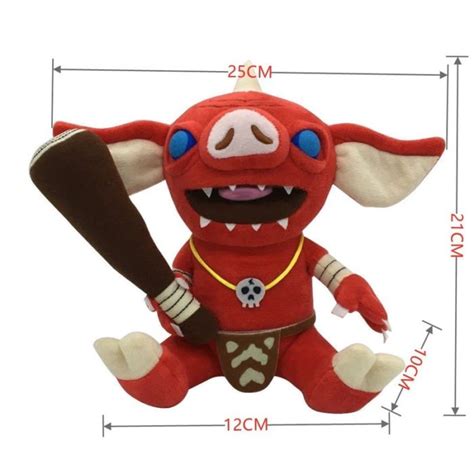 Bokoblin Plush Toy Zelda Breath Of The Wild Red Bokoblin Stuffed Animal ...