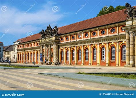 Potsdam, Germany - Facade of the Potsdam Film Museum Building at the Breite Street in the ...