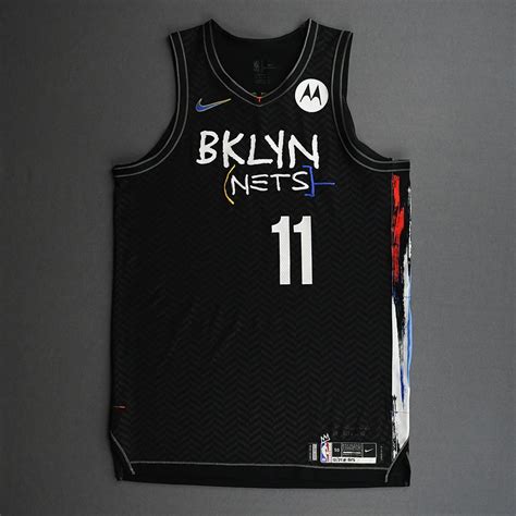 Kyrie Irving - Brooklyn Nets - Game-Worn City Edition Jersey - Scored ...