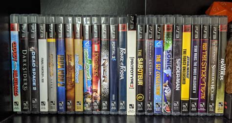 My current PS3 collection! They are almost all recent pickups since I got rid of most of my ...