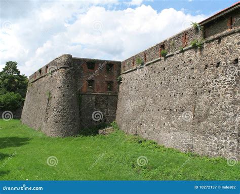 Uzhhorod Castle stock image. Image of landscape, house - 10272137