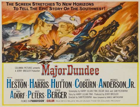 Major Dundee **** (1965, Charlton Heston, Richard Harris, Jim Hutton ...