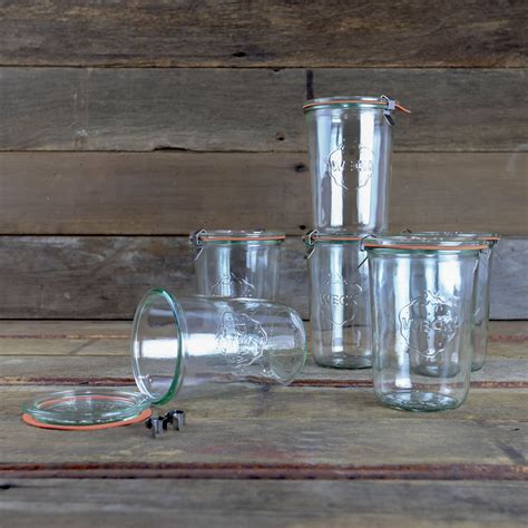 Weck Mold Jars 28.7 oz - Set of 6 Glass Jars - 743 | Mountain Feed & Farm Supply