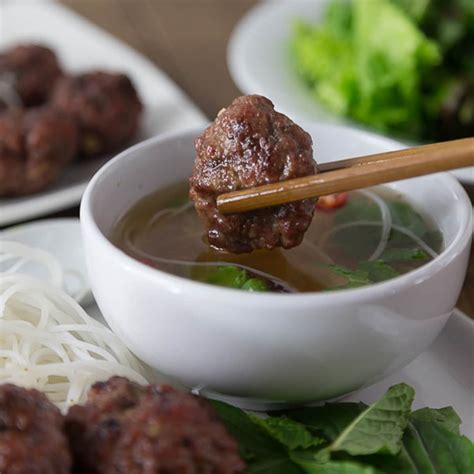 Bun Cha: Vietnamese Pork Meatballs - Analida's Ethnic Spoon