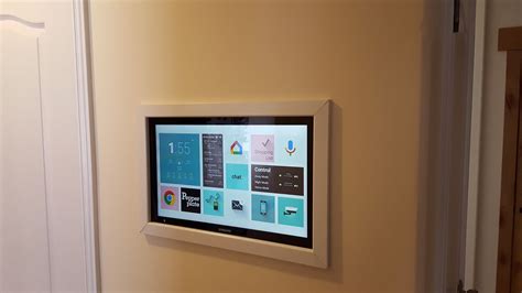 Huge Recessed Wall Mounted Tablet - Projects & Stories - SmartThings Community Tablet Wall Mount ...