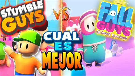 Fall Guys vs Stumble Guys 🔥 ¿Cuál es mejor? 【2022】 - YouTube