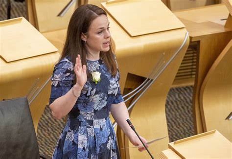 Dingwall-based MSP Kate Forbes pledges to promote Gaelic in public life after being sworn in for ...