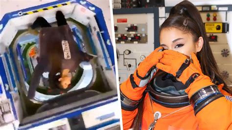 Ariana Grande dons space suit during NASA visit - Capital