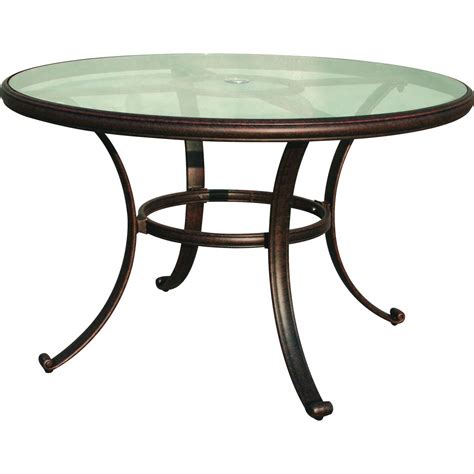 Glass Tables: Glass Top Patio Dining Table