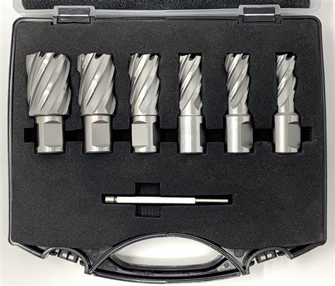 The Dude's 6 Piece Cobalt Annular Cutter Set - Drill Bit Dude