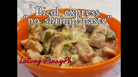 Filipino Food, Filipino Recipes, Bicol, Shrimp Paste, Pork Stew, Spicy ...