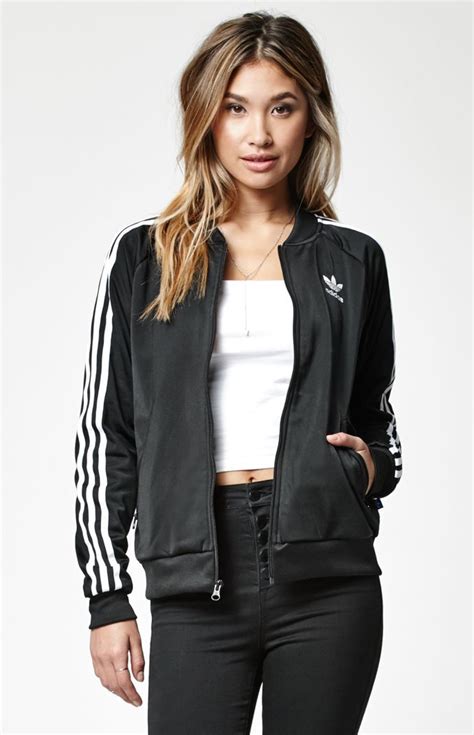 adidas Supergirl Track Jacket at PacSun.com | Adidas jacket women, Adidas jacket outfit, Adidas ...