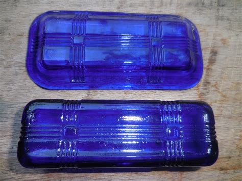 Cobalt Blue Butter Dish - Etsy