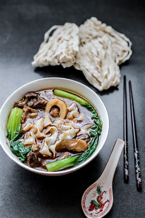 Taiwanese Beef Shank Noodle Soup - Ang Sarap