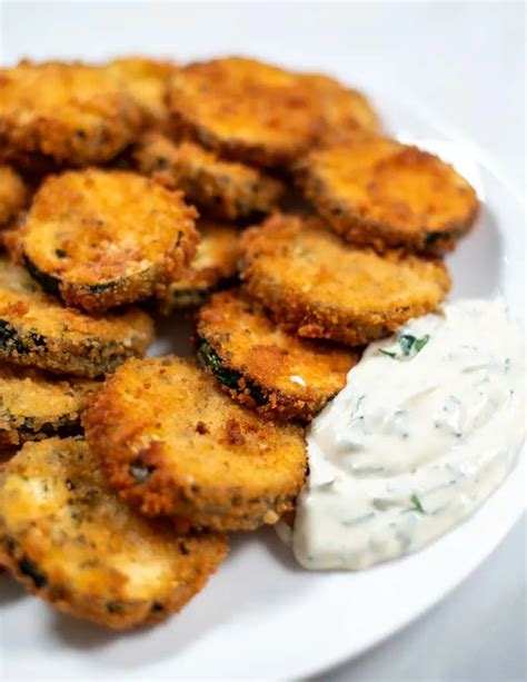 Fried Zucchini - Contentedness Cooking