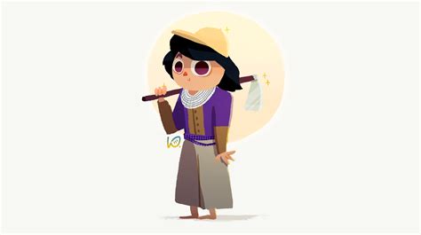 Rice Farmer Costume with Disney Characters on Behance