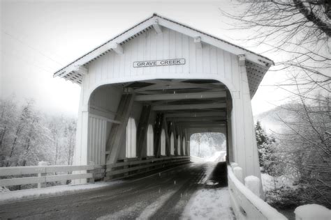 covered bridge Sunny Valley Oregon www.Rexmorningstarphotography.com | Covered bridges, House ...