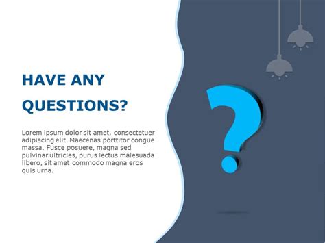 Any Questions 01 PowerPoint Template