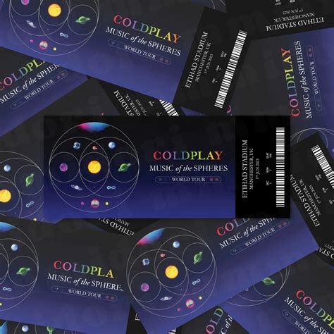 Coldplay Tour 2023 Ticketone Tickets - PELAJARAN