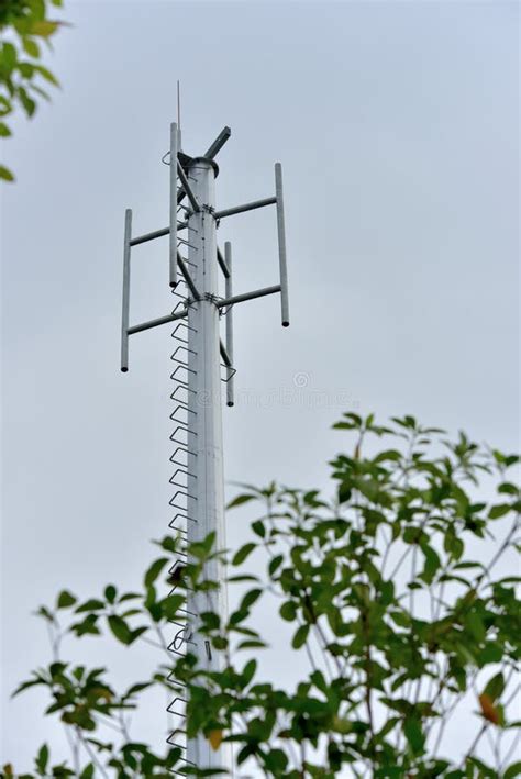 Tower Construction To Install the Antenna of the Wireless Communication ...