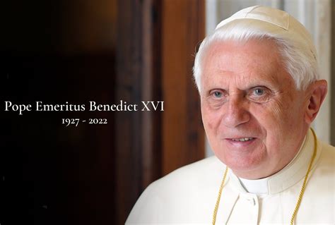 Benedict XVI, Pope Emeritus, Dies At 95 - Bullfrag