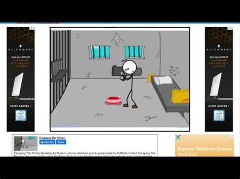 Escaping The Prison - Henry Stickman Games - YouTube