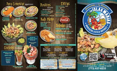 Las Islas Marias menu in San Antonio, Texas, USA