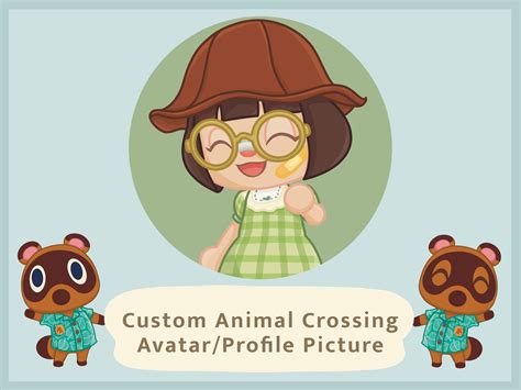 Custom Animal Crossing Character Avatar Profile Picture - Etsy UK