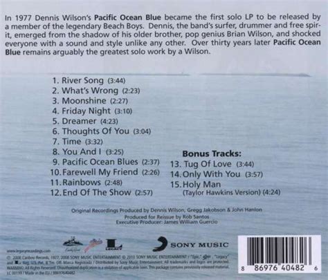 Dennis Wilson: Pacific Ocean Blue (CD) – jpc