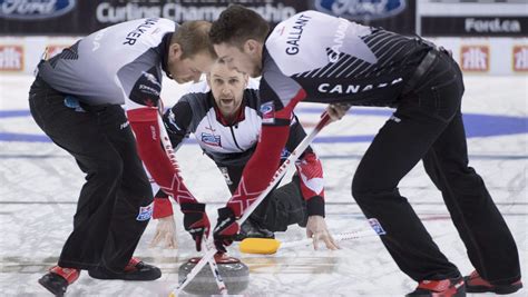 Still undefeated, Team Gushue into final at men's curling worlds - Team ...