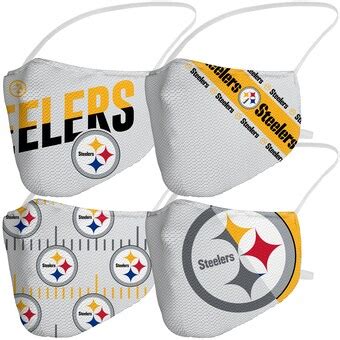 Pittsburgh Steelers Face Masks | Face Coverings | Cloth | Cotton