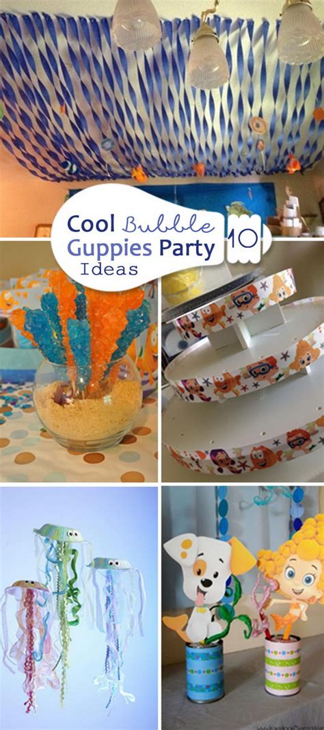 10 Cool Bubble Guppies Party Ideas - Hative