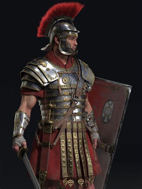 ArtStation - Rome, JaeDeok Kim | Roman armor, Roman centurion, Roman ...