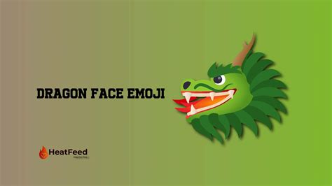 🐲 Dragon Face Emoji- ️ Copy & Paste 📝