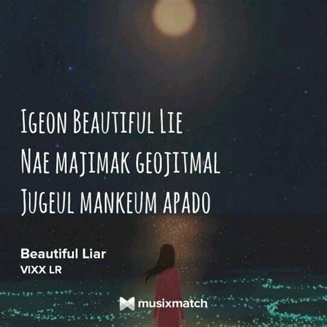 Beautiful liar by VIXX LR | Vixx, Liar, Lyrics