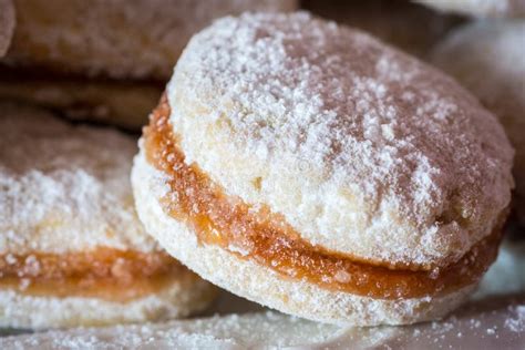 Vanilice, Bite-sized Serbian Small Vanilla Cookies Stock Photo - Image of fresh, recipe: 179279794