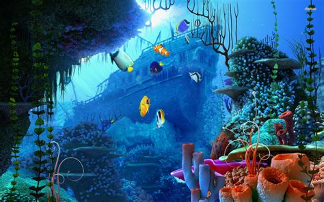 Underwater Scenes Desktop Wallpaper - WallpaperSafari
